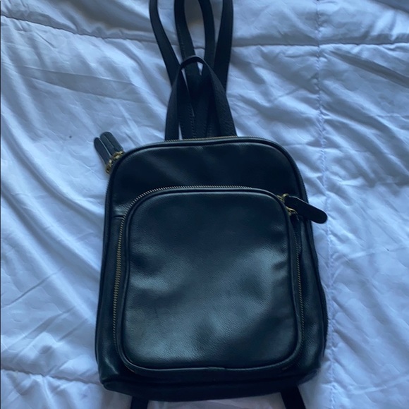 Margot leather backpack purse Clearance